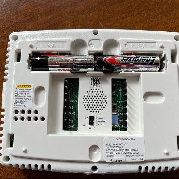 TRANE programmable thermostat-used - Picture 3 of 6